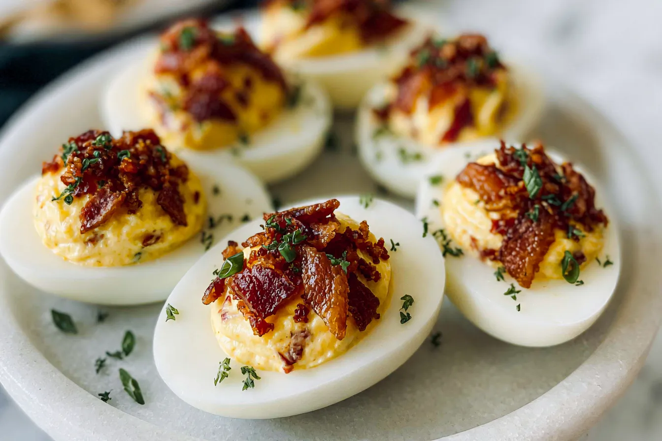 Bacon Deviled Eggs