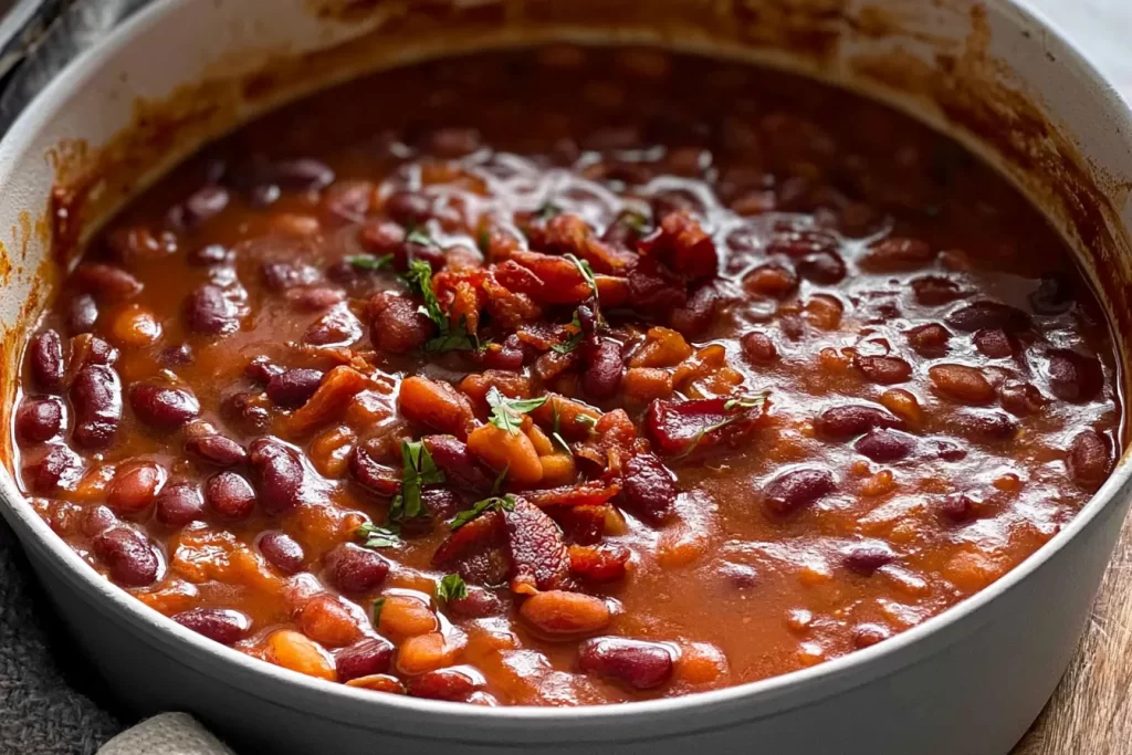 Baked Beans with Bacon - The Ultimate Comfort Food