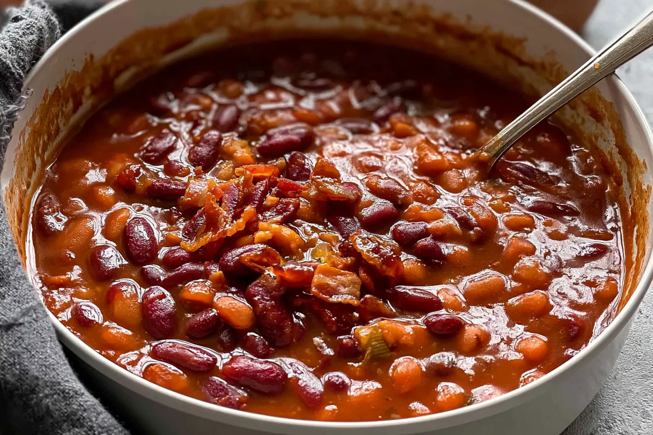 Baked Beans with Bacon