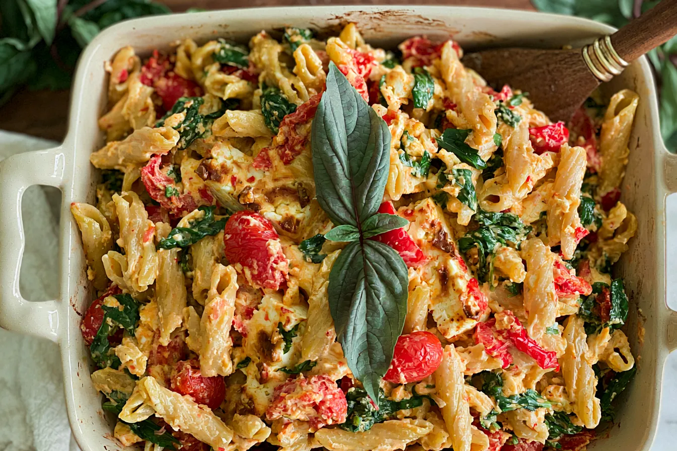 Baked Feta Pasta