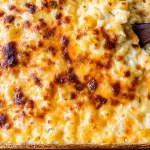 Baked Mac and Cheese Fresh Out of the Oven
