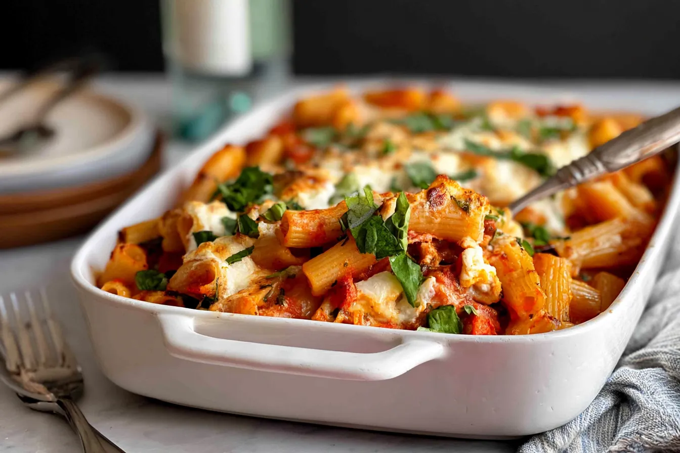 Baked Ziti with Ricotta