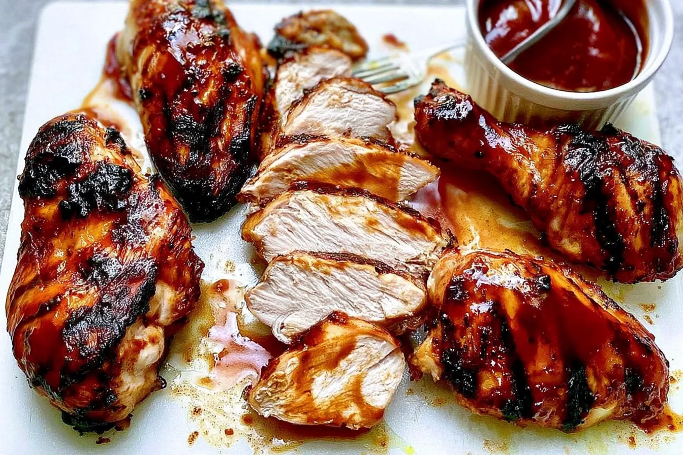 Delicious BBQ Chicken on the Grill