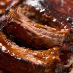 Delicious BBQ Ribs on the Grill