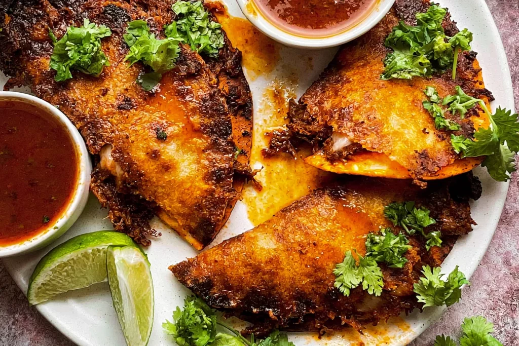Mouthwatering Birria Tacos Ready to Serve
