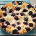 Delicious Blackberry Cobbler Freshly Baked