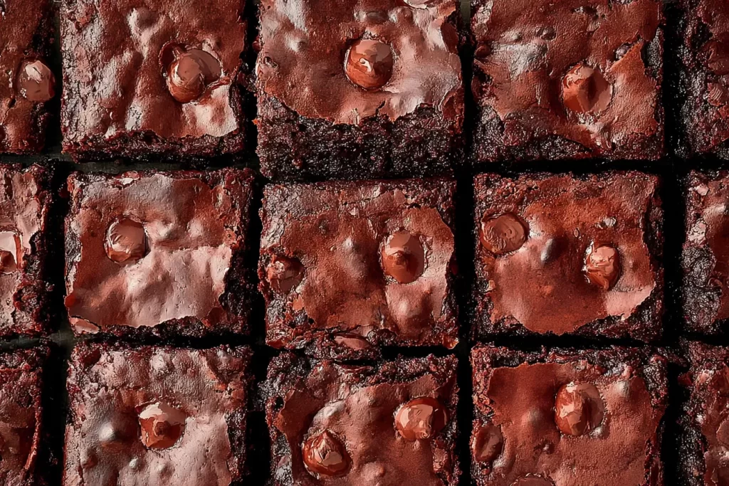 Decadent Brownies Fresh from the Oven