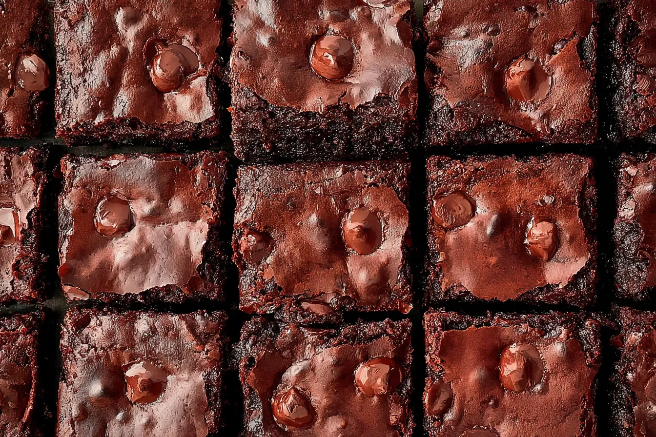 Decadent Brownies Fresh from the Oven