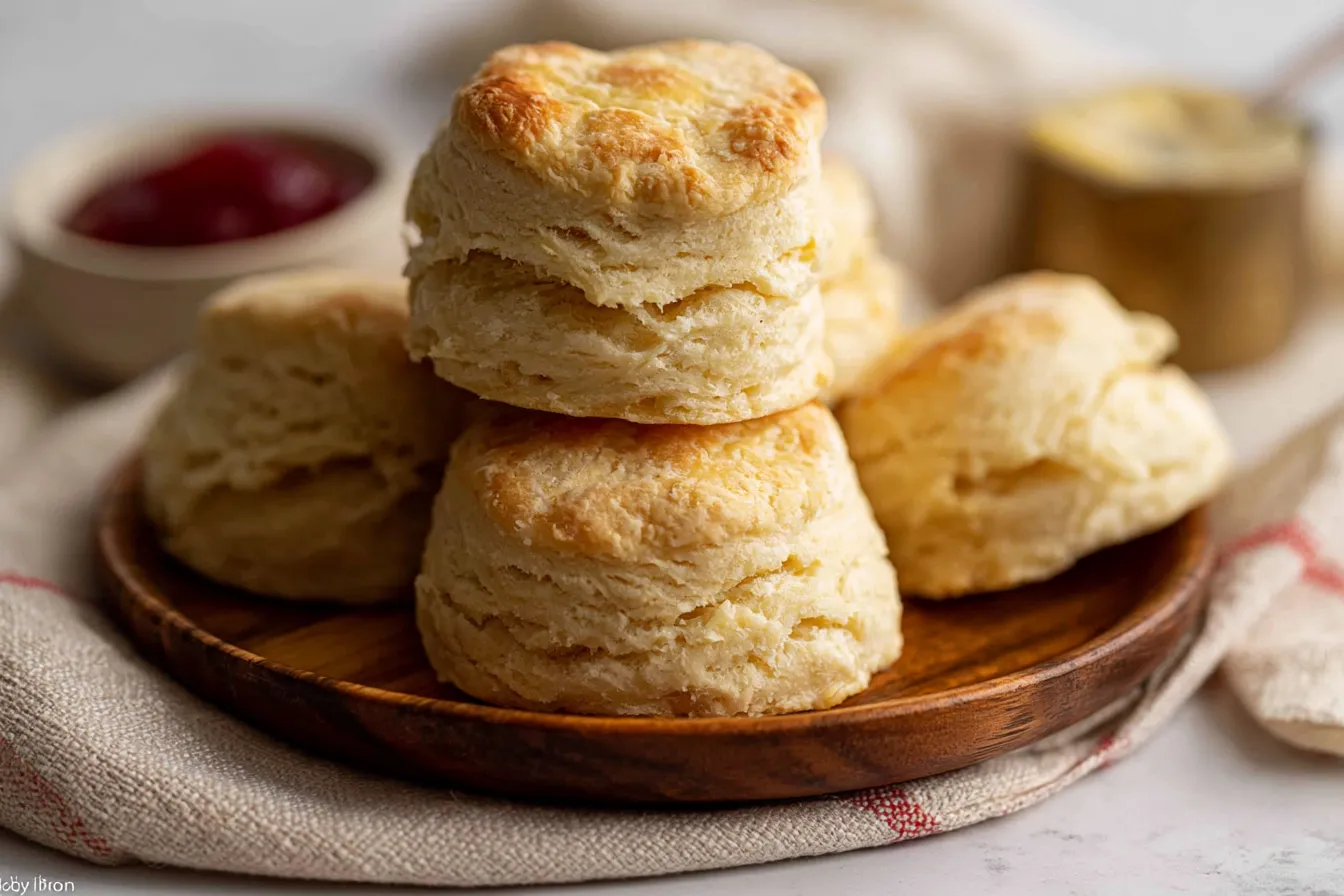 Flaky Buttermilk Biscuits Fresh Out of the Oven