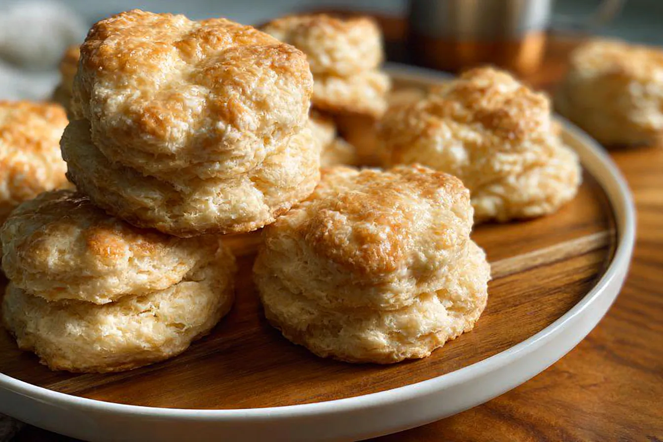 Fluffy Buttermilk Biscuits Fresh Out of the Oven