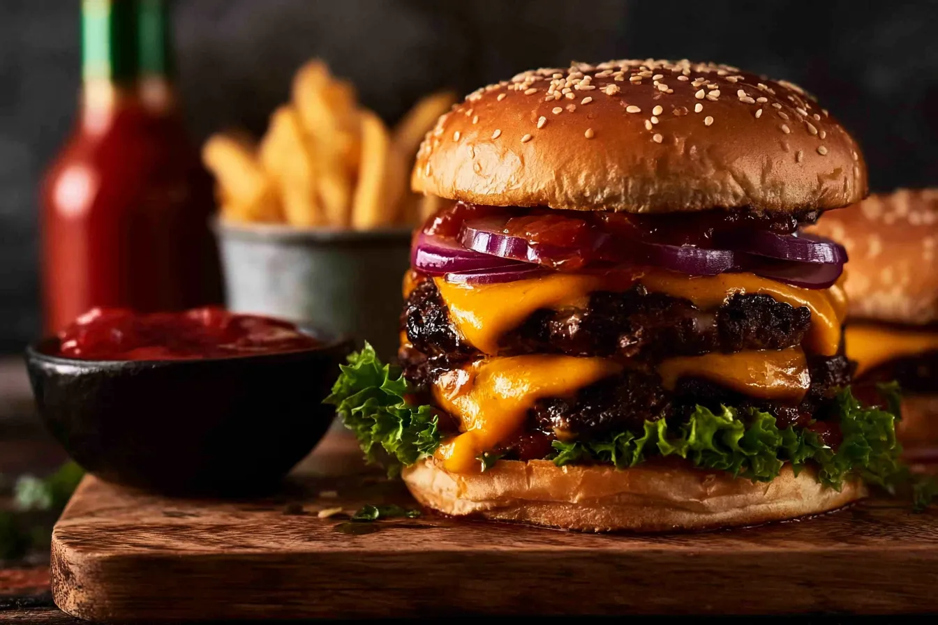 Delicious Homemade Cheeseburgers