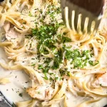 Delicious Chicken Alfredo Ready to Serve