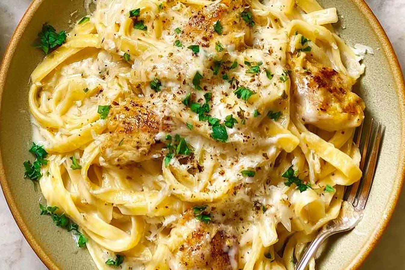 Delicious Chicken Alfredo in a Creamy Sauce