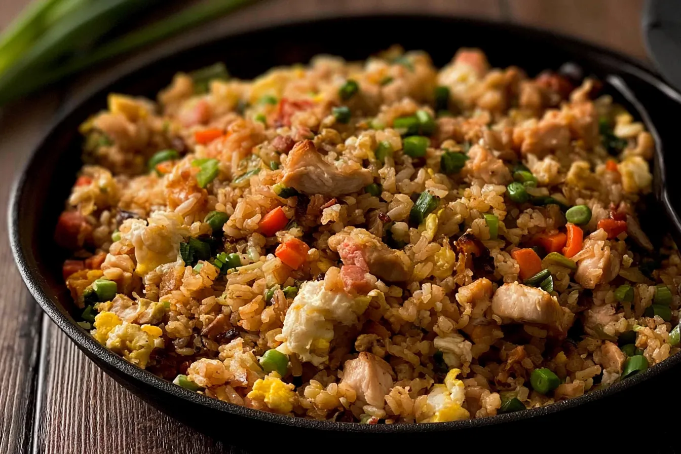 Delicious Chicken Fried Rice: A Quick Meal Idea