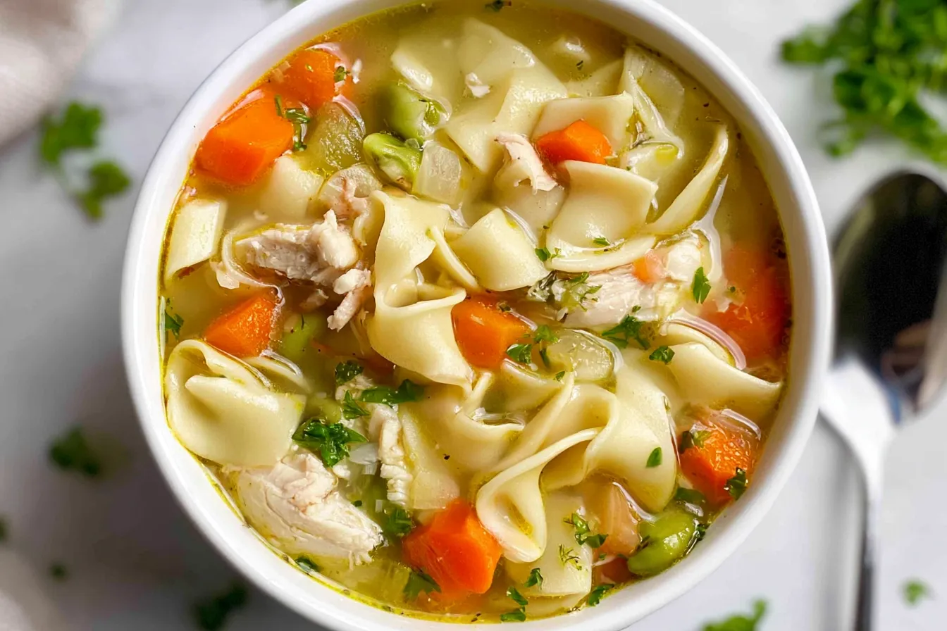 Chicken Noodle Soup in a Bowl: The Ultimate Comfort Dish