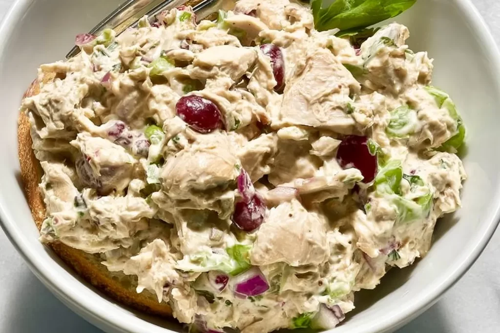 Chicken Salad Sandwich Ready to Enjoy
