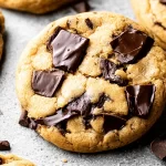 Delicious Chocolate Chip Cookies Freshly Baked