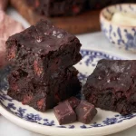 Chocolate Fudge Brownies Freshly Baked and Ready to Enjoy