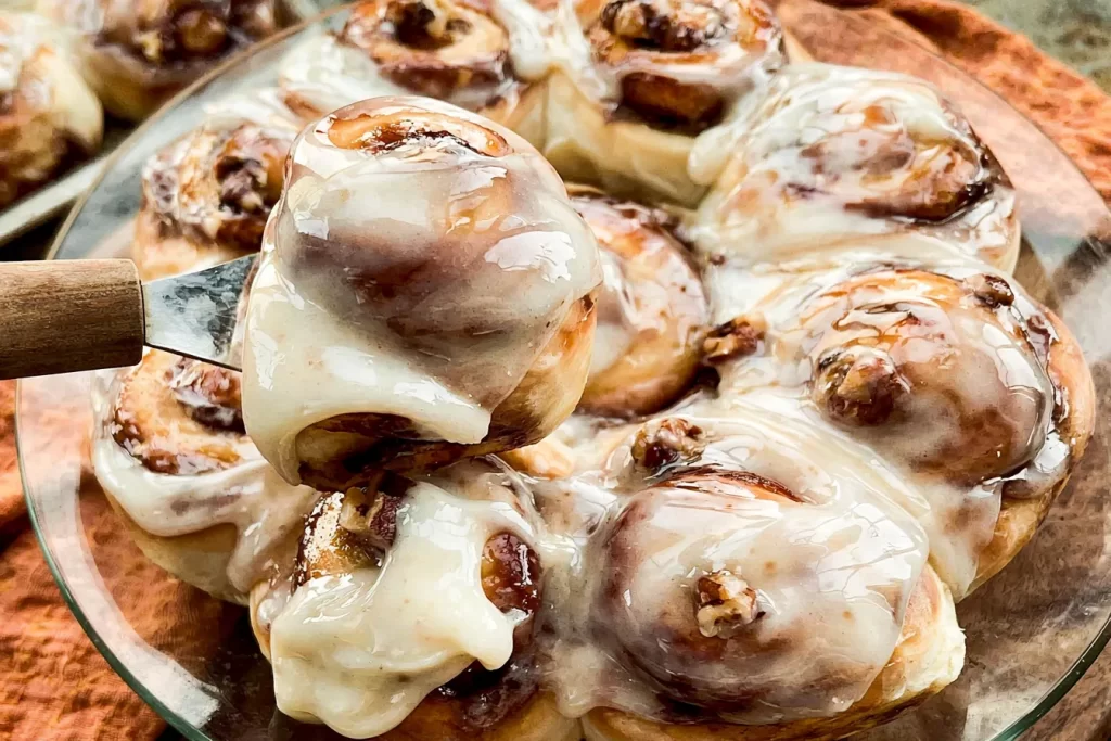 Warm and Fluffy Cinnamon Rolls Fresh From the Oven