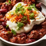 Classic Beef Chili in a Bowl - Comfort Food Heaven