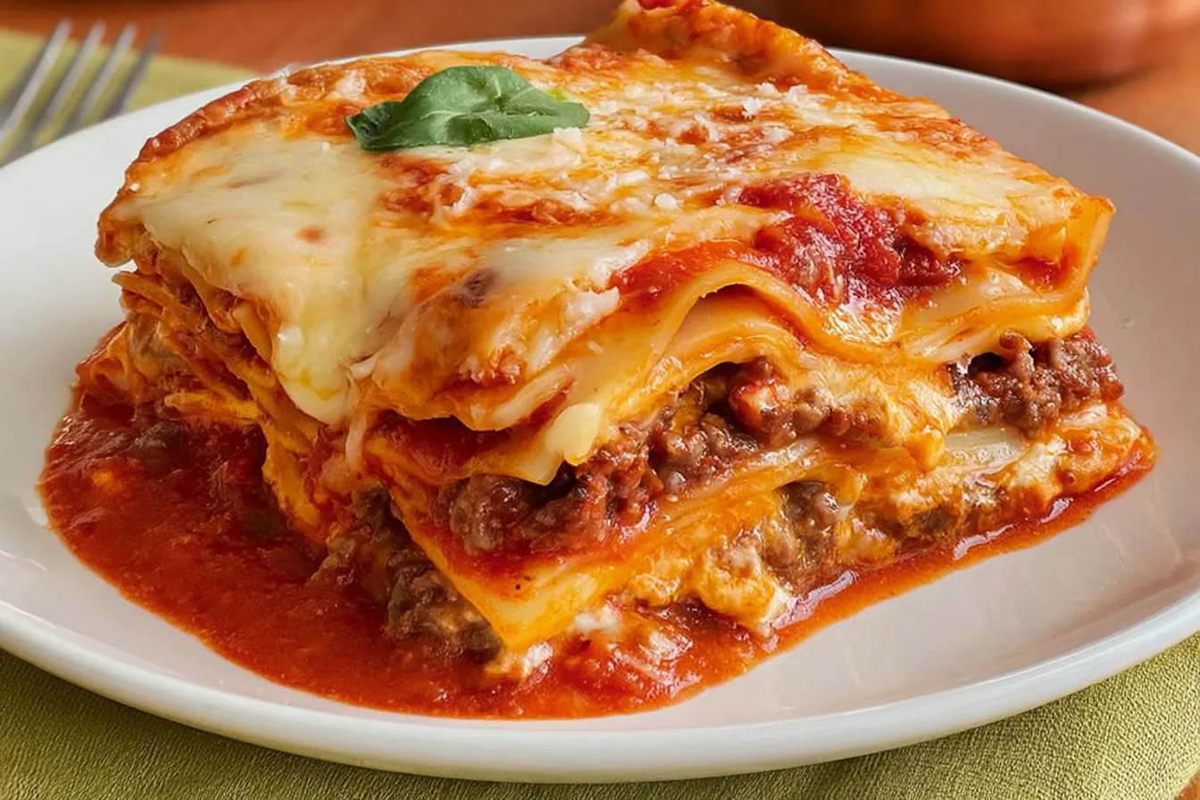 Classic Beef Lasagna