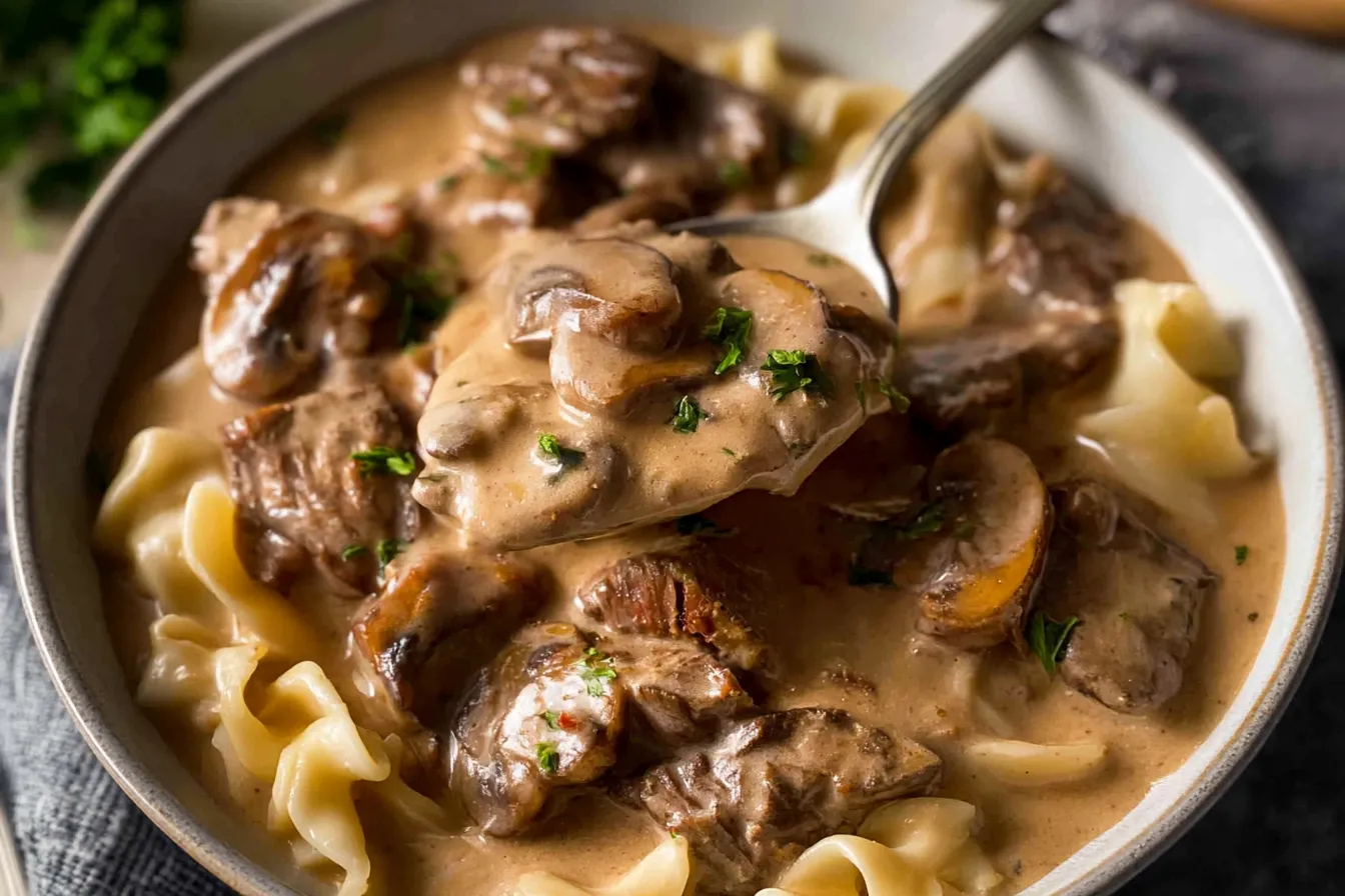 Classic Beef Stroganoff