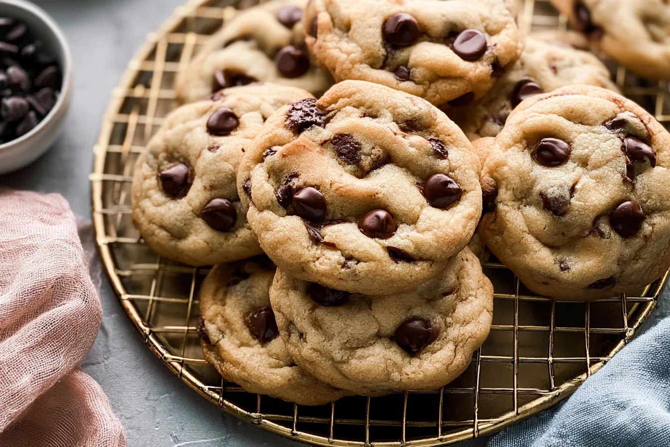 Freshly Baked Classic Chocolate Chip Cookies