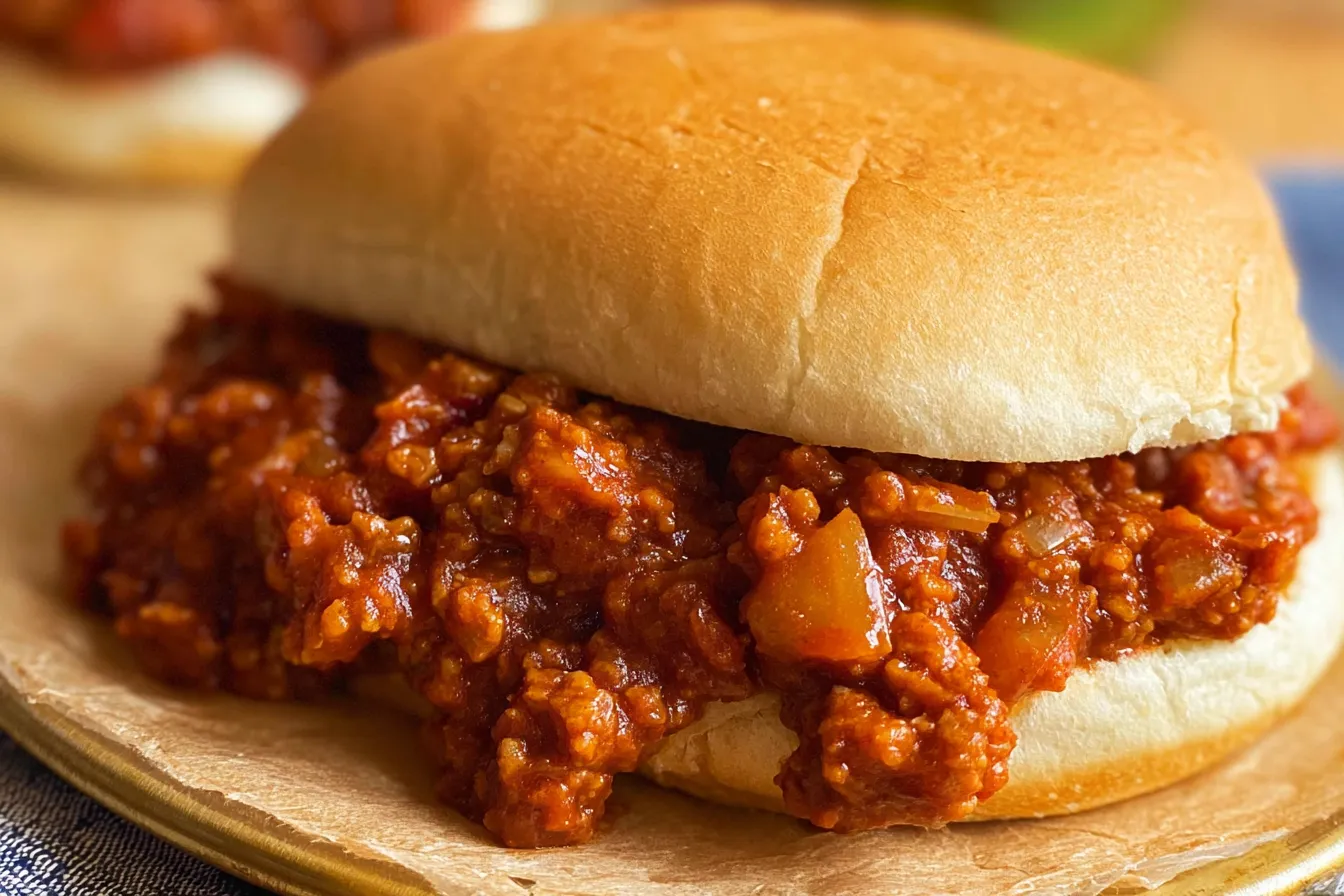 Classic Sloppy Joes