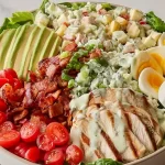Cobb Salad with Avocado and Grilled Chicken