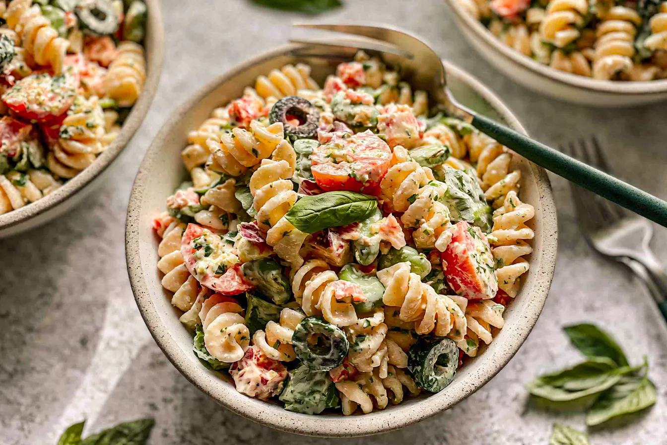 Delicious Cold Pasta Salad