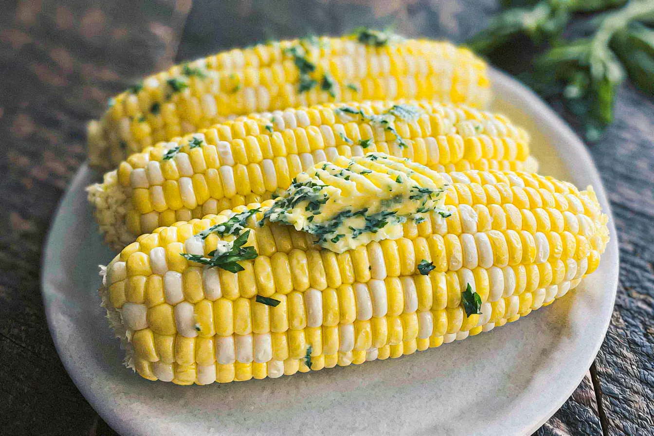 Corn on the Cob with Herb Butter