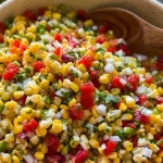 Fresh and Colorful Corn Salad