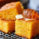 Delicious Cornbread with Honey Butter
