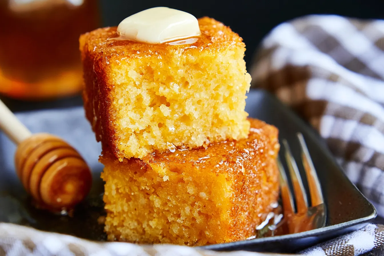 Cornbread with Honey Butter