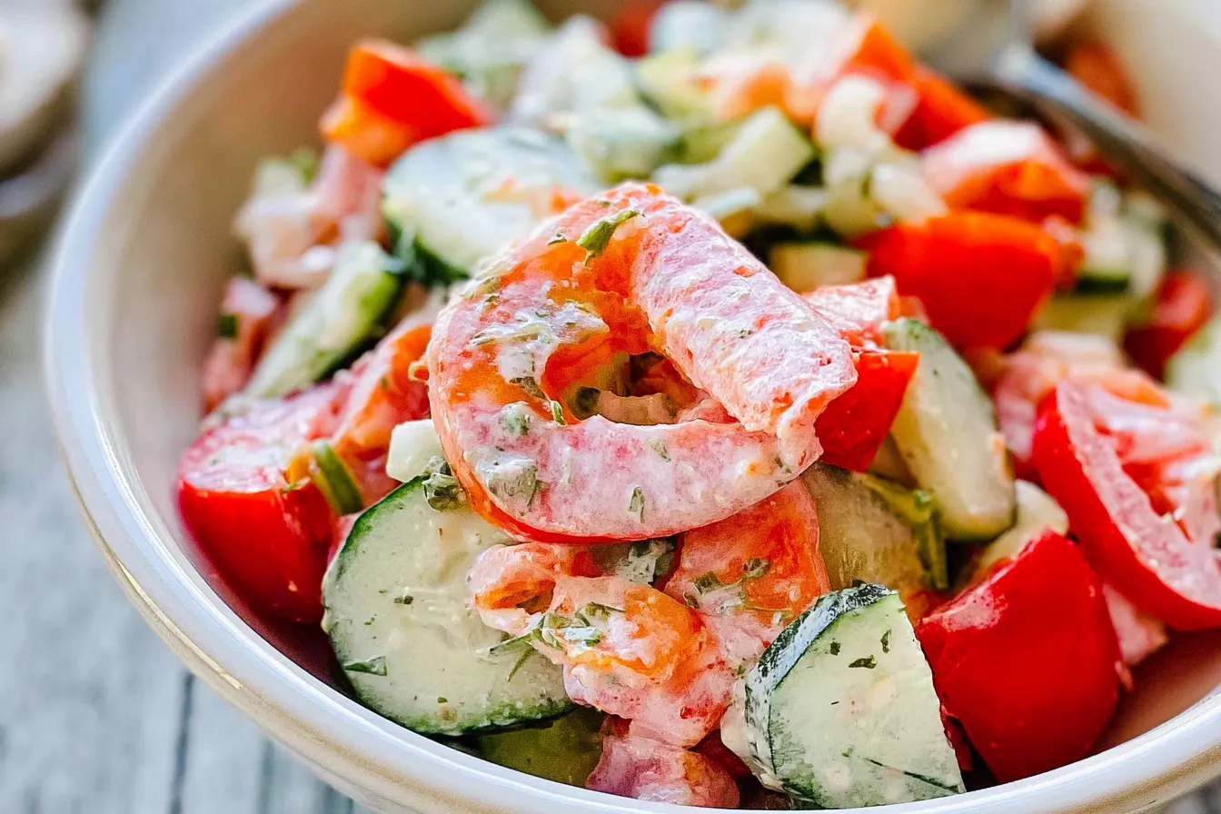 Vibrant Cucumber Tomato Salad