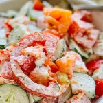 Vibrant Cucumber Tomato Salad - Colorful Summer Side Dish