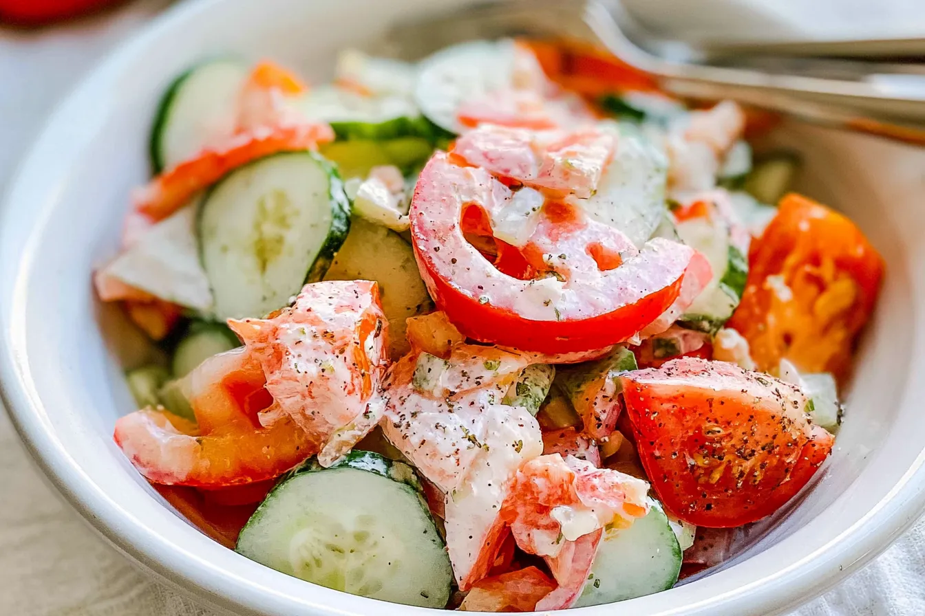 Cucumber Tomato Salad