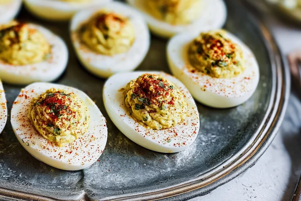 Delicious Deviled Eggs Platter