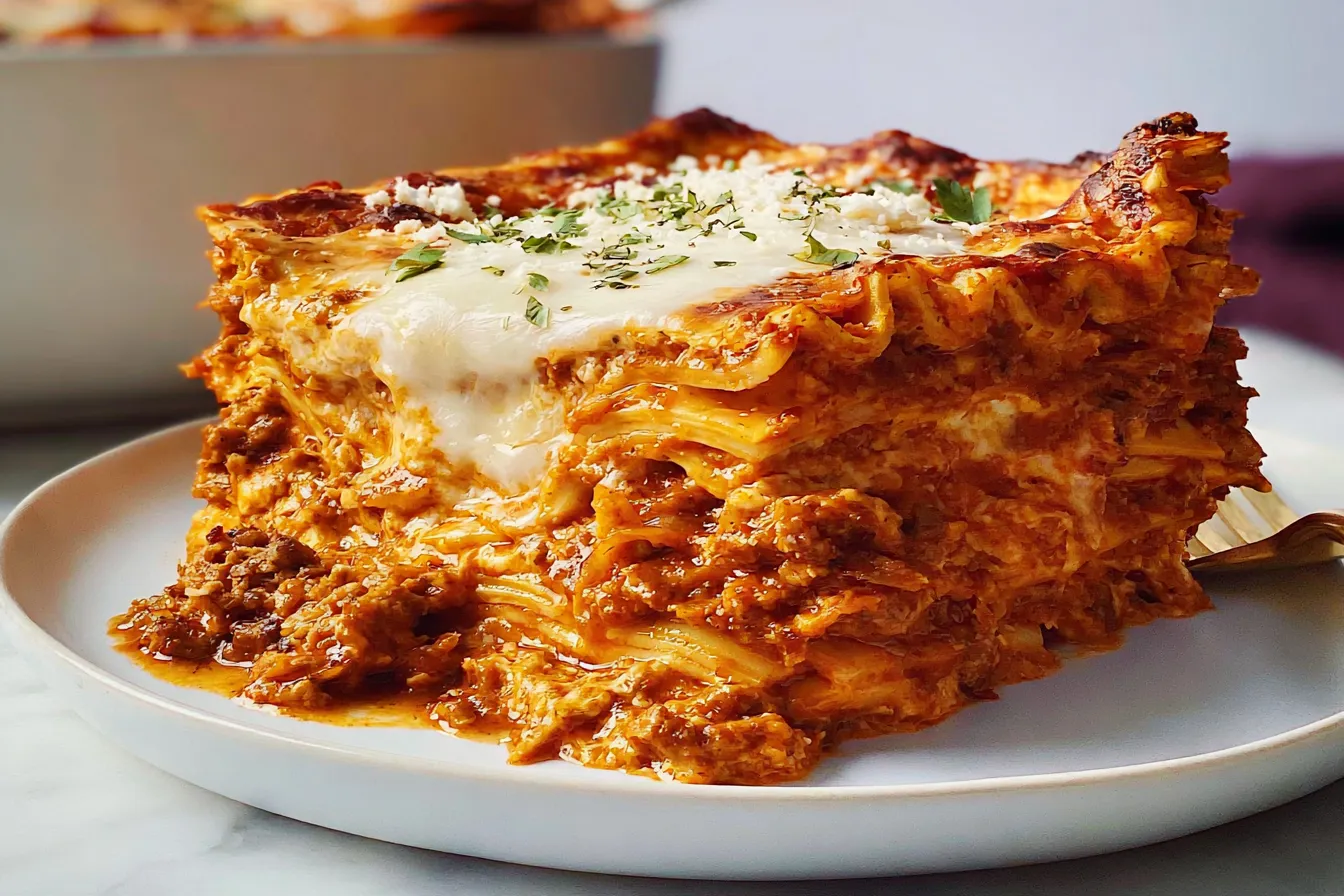 Easy Homemade Lasagna