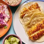 Delicious Fish Tacos Ready to Serve