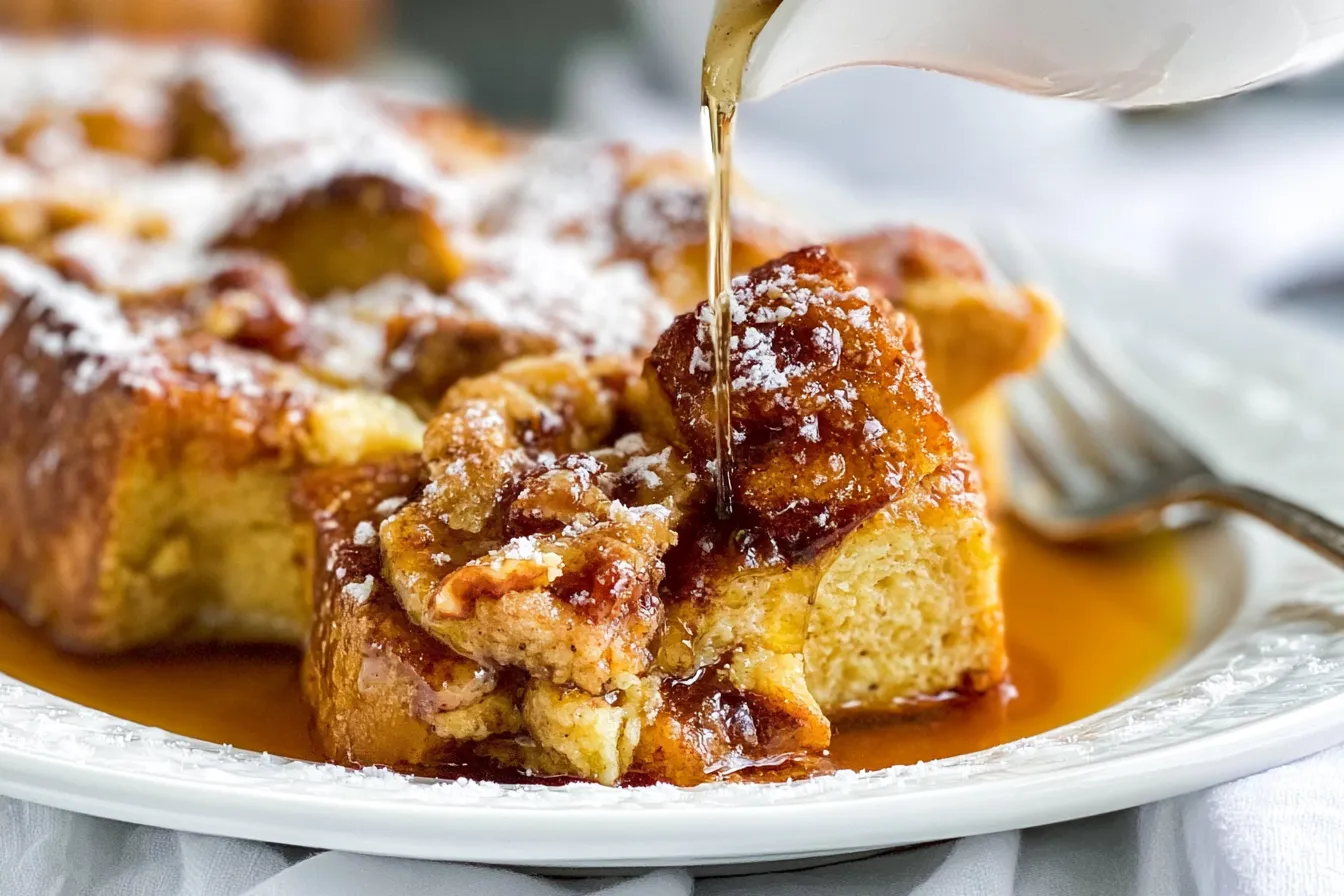 Mouthwatering French Toast Casserole Freshly Baked