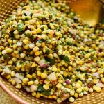Colorful Fresh Corn Salsa in a Bowl