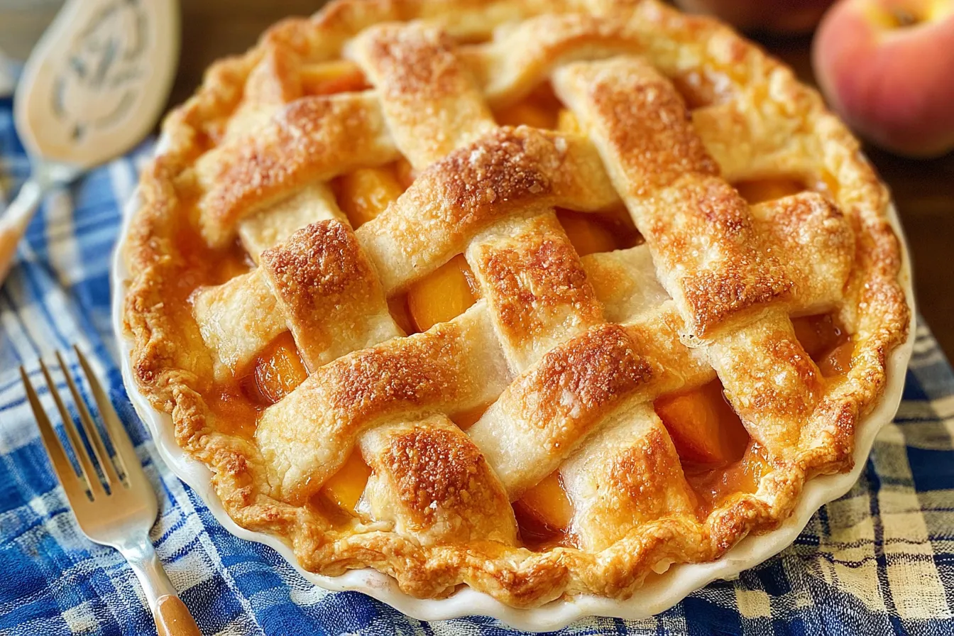 Fresh Peach Pie