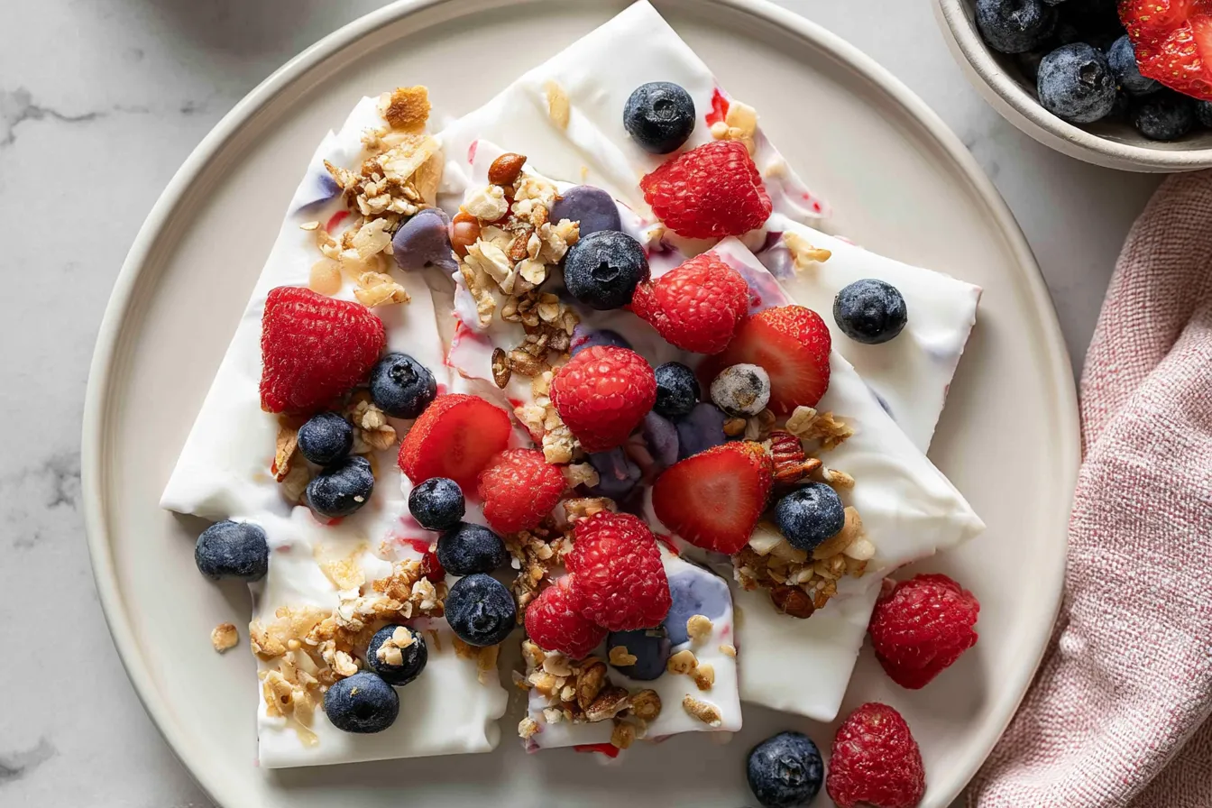 Frozen Yogurt Bark