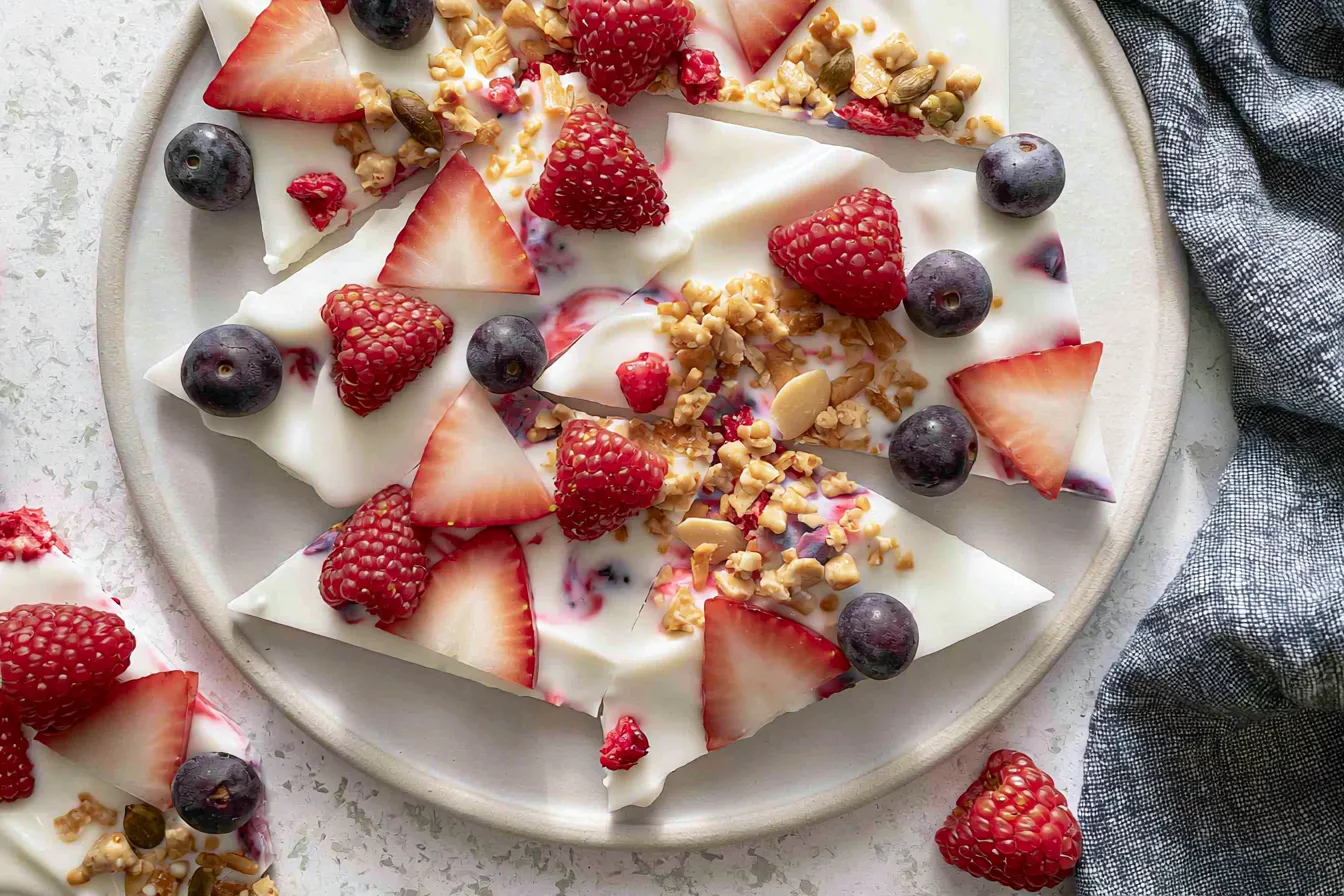 Frozen Yogurt Bark