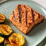 Grilled Salmon on the Grill with Fresh Herbs