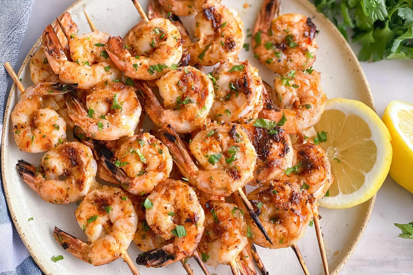 Grilled Shrimp Skewers on the Grill