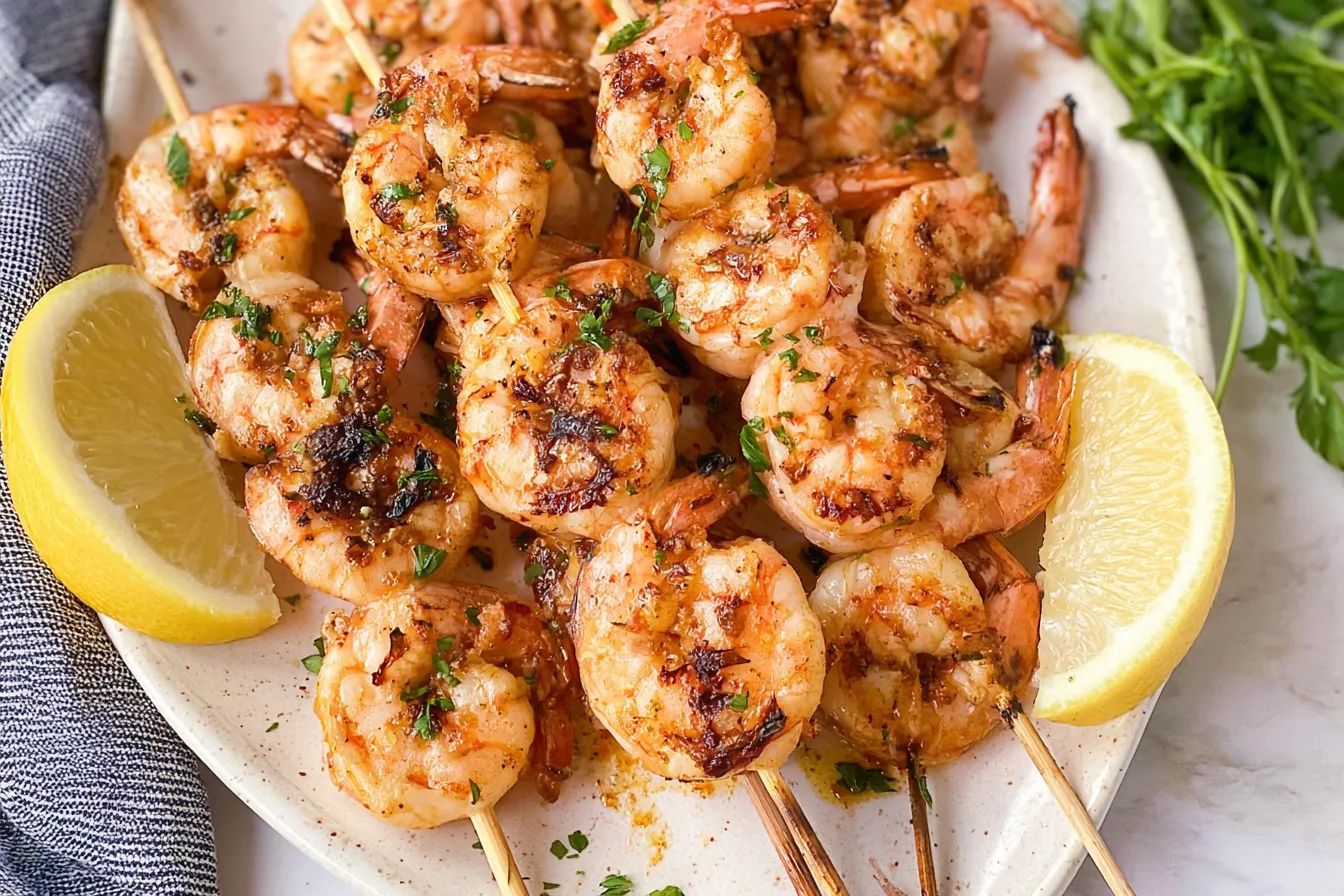 Grilled Shrimp Skewers