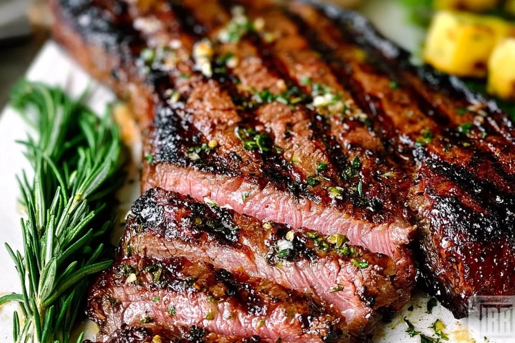 Perfectly Grilled Steak on the Grill
