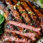 Perfectly Grilled Steak on the Grill